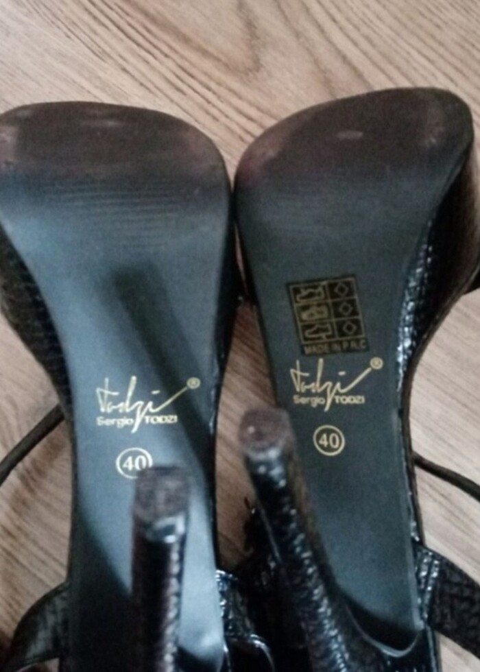 Sergio todzie yüksek topuklu ayakkabı  - Görsel 4