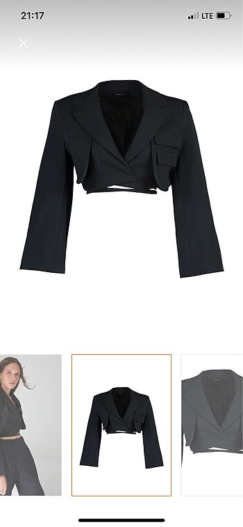 s Beden Trendyolmilla Blazer Ceket Limited Edition