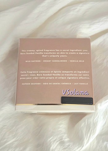  Beden Victoria's Secret Bare Sueded Vanilla EDP 50 ml