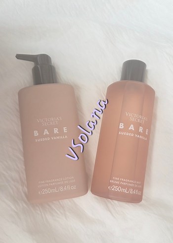 Victoria's Secret Bare Sueded Vanilla Set