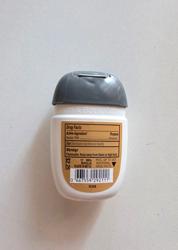 Bath & Body Works Bath And Body Works Warm Vanilla Sugar El Dezenfektanı