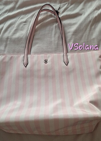 Beden ten rengi Renk Victorias Secret Tote Çanta