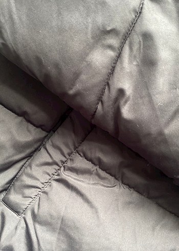 Gri Fermuarlı Kadın Kışlık Mont - Görsel 5