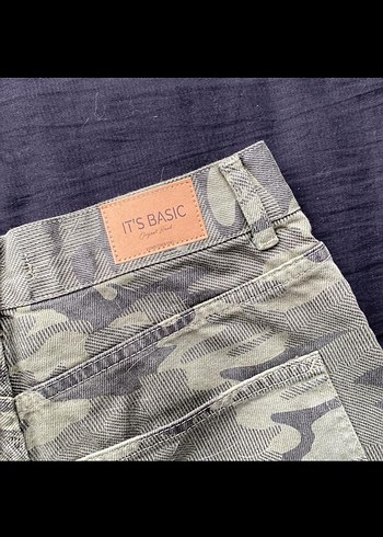 Kadın Kamuflaj Skeater jean - Görsel 3