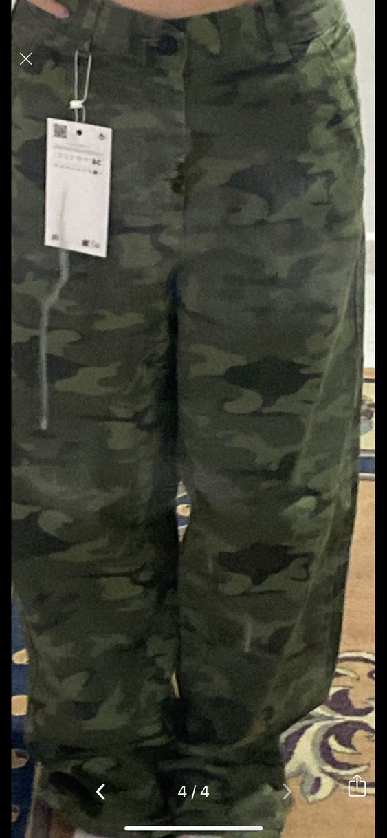 Kadın Kamuflaj Skeater jean - Görsel 4