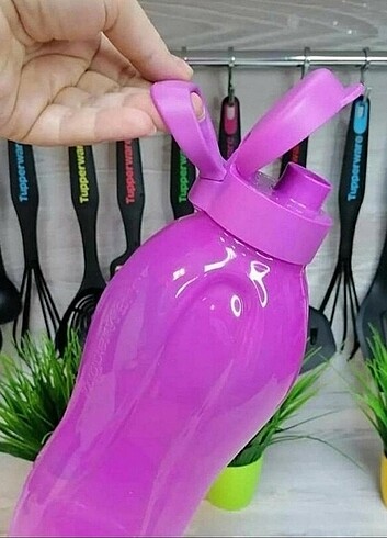 Tupperware 2 litre şişe 2 adet 