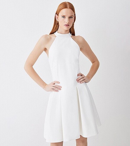 Karen Millen beyaz elbise