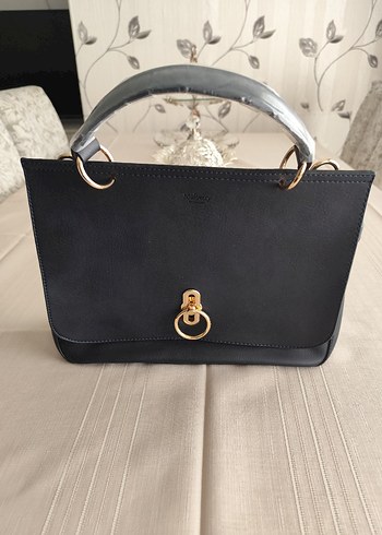 Mulberry Siyah Deri Kadın Çanta