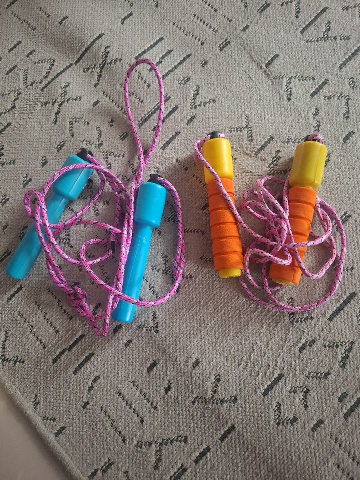 Renkli Tie-Dye Sayacıyla Atlama İpi - Görsel 2