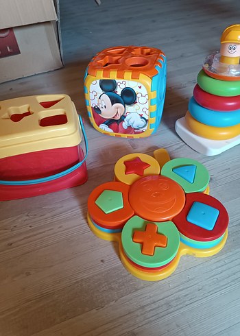 Beden Renkli Eğitici Şekil ve Sayı Oyuncakları