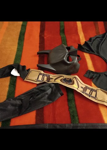 8 Yaş Beden Çocuk Batman kostüm