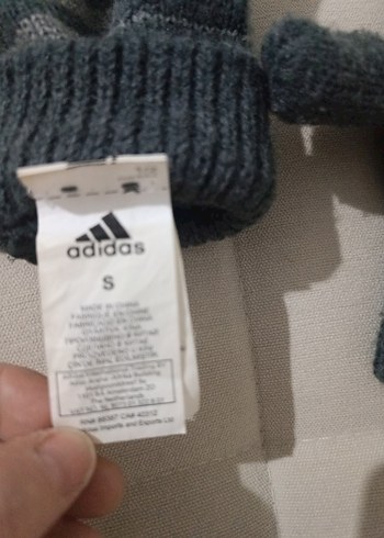 Erkek Çocuk Örgü Eldiven Gri Mavi - Görsel 5