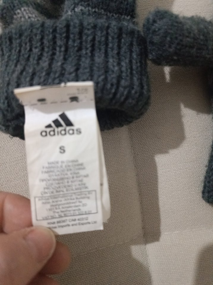 Erkek Çocuk Örgü Eldiven Gri Mavi - Görsel 5