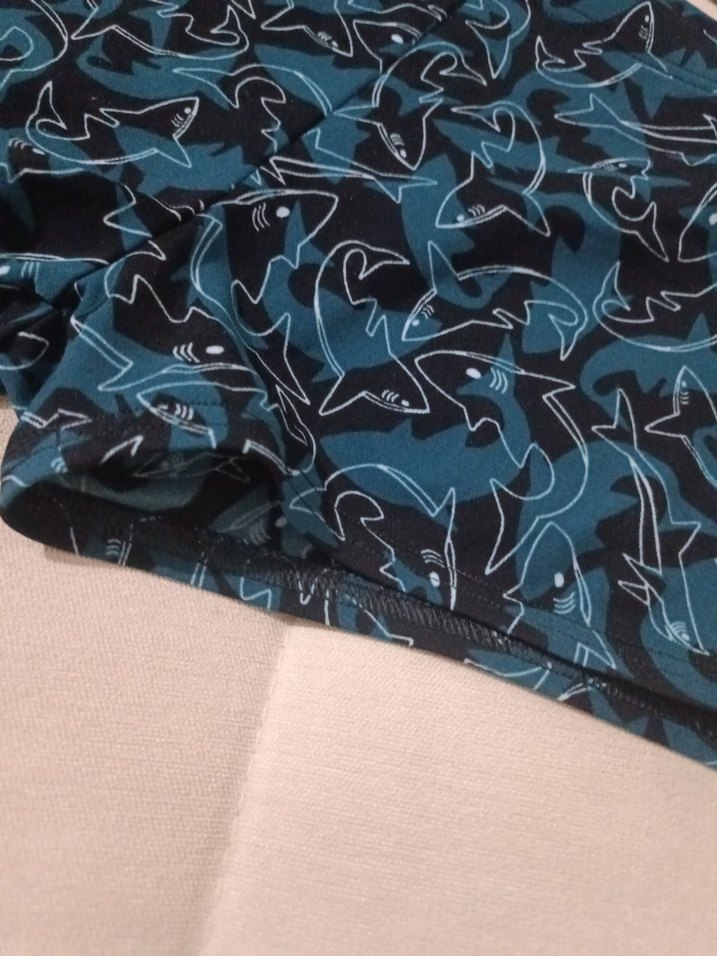 Erkek Çocuk Desenli ve Düz Deniz Şortu - Görsel 5