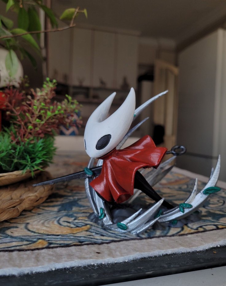 Hollow Knight 3d figür - Görsel 2