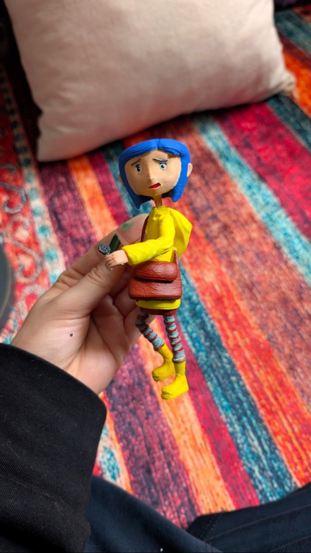 coraline 3d figür - Görsel 2