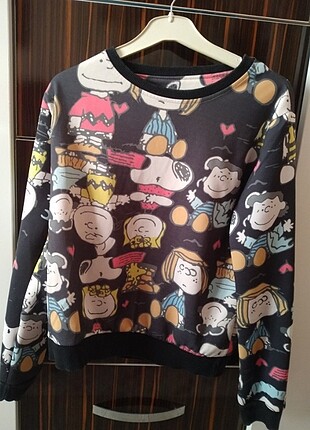 Desenli sweat
