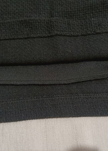 xs Beden Siyah Mini Etek