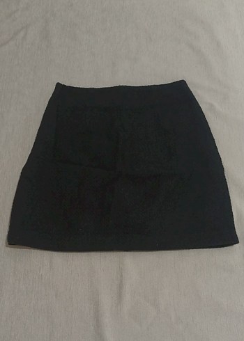 xs Beden siyah Renk Siyah Mini Etek