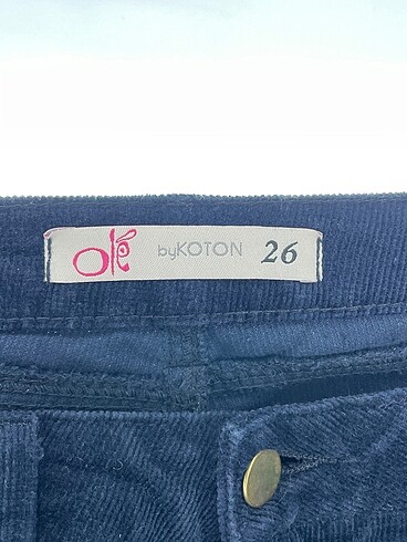 26 Beden lacivert Renk Koton Skinny %70 İndirimli.