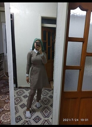 m Beden Tesettür İkili Takım