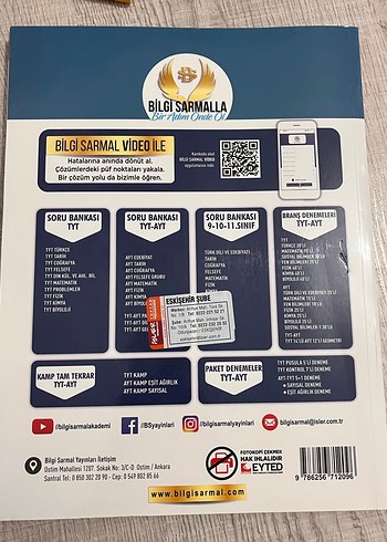  Beden Bilgi Sarmal TYT Tarih Soru Bankası 1. Oturum