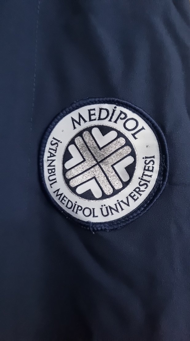 Mavi Kadın Mezuniyet Cübbesi, Uzun Kollu - Görsel 2