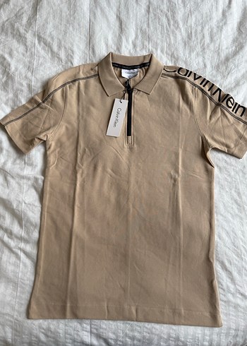 CK Fermuarlı Kısa Kollu Erkek Polo Tişört - Görsel 2