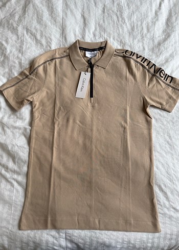 CK Fermuarlı Kısa Kollu Erkek Polo Tişört - Görsel 3