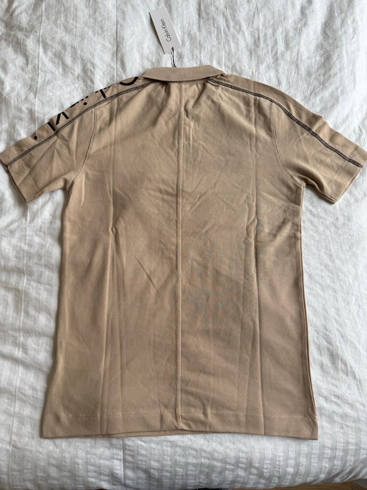 CK Fermuarlı Kısa Kollu Erkek Polo Tişört - Görsel 4