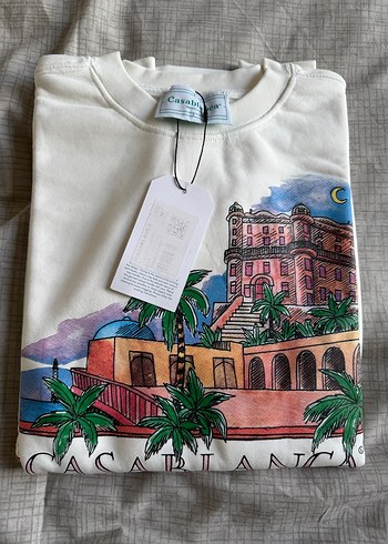 CASABLANCA ORJİNAL UNİSEX SWEATSHİRT - Görsel 2