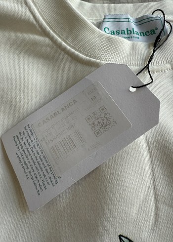 CASABLANCA ORJİNAL UNİSEX SWEATSHİRT - Görsel 6