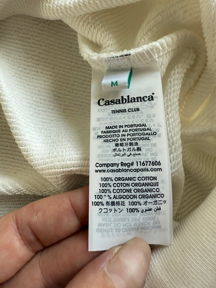 CASABLANCA ORJİNAL UNİSEX SWEATSHİRT - Görsel 5