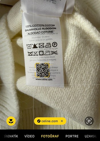 Celine  Beyaz Kazak - Görsel 9