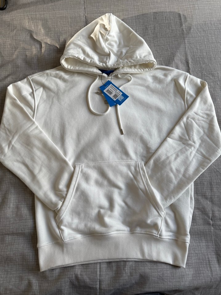 Hugo Beyaz Kapüşonlu Sweatshirt - Görsel 3