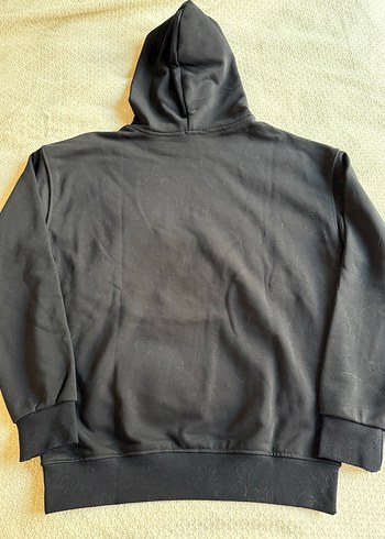 Off-White Siyah Baskılı Kapüşonlu Sweat - Görsel 6