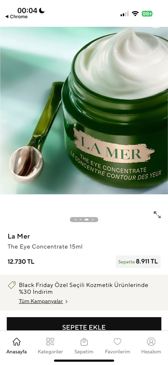 La Mer The Eye Concentrate 15ml Göz Kremi - Görsel 2