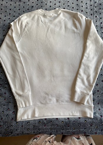 Lacoste Beyaz Erkek Sweatshirt - Görsel 8