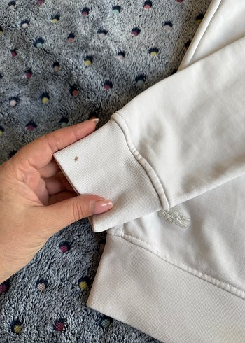 Lacoste Beyaz Erkek Sweatshirt - Görsel 4