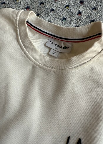 Lacoste Beyaz Erkek Sweatshirt - Görsel 2