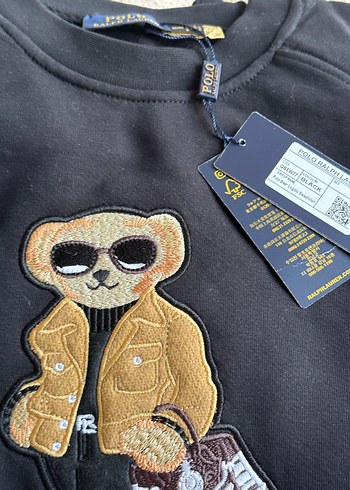 Polo Bear Nakışlı Unisex Sweatshirt - Görsel 3