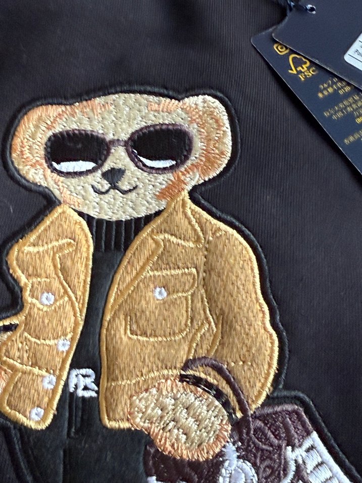 Polo Bear Nakışlı Unisex Sweatshirt - Görsel 2