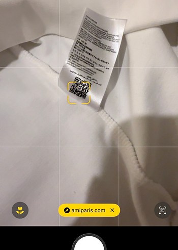 AMI PARİS Beyaz Erkek Sweatshirt, Nakışlı, - Görsel 9