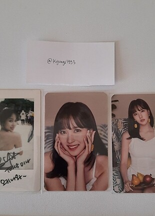 Twice Mina Photocard