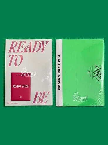 TWICE Ready To Be+POB & IVE After Like Album