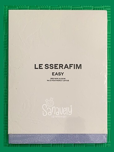 LE SSERAFIM Easy Album (Vol.2 Featherly Lotus)