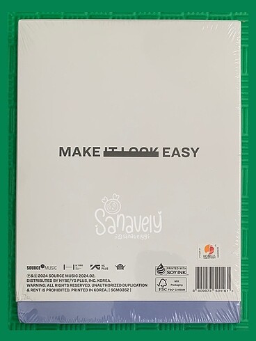  LE SSERAFIM Easy Album (Vol.2 Featherly Lotus)