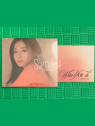 TWICE With Youth Digipack (Tzuyu Ver.) + POB