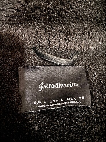 l Beden siyah Renk Stradivarius ceket
