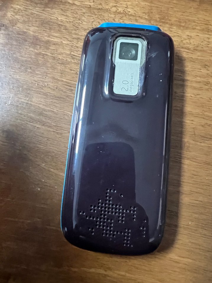 Turkuaz Nokia XpressMusic Tuşlu Telefon - Görsel 2